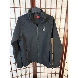 Spyder Men's Foremost Full-Zip Jacket Black Large Nice Heavyweight